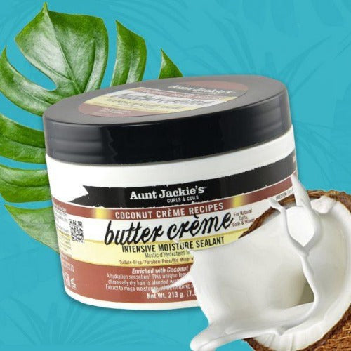 Aunt Jackie’s Butter Crème – Intensive Moisture Sealant 213g/7.5oz, Aunt Jackie's, Beautizone UK