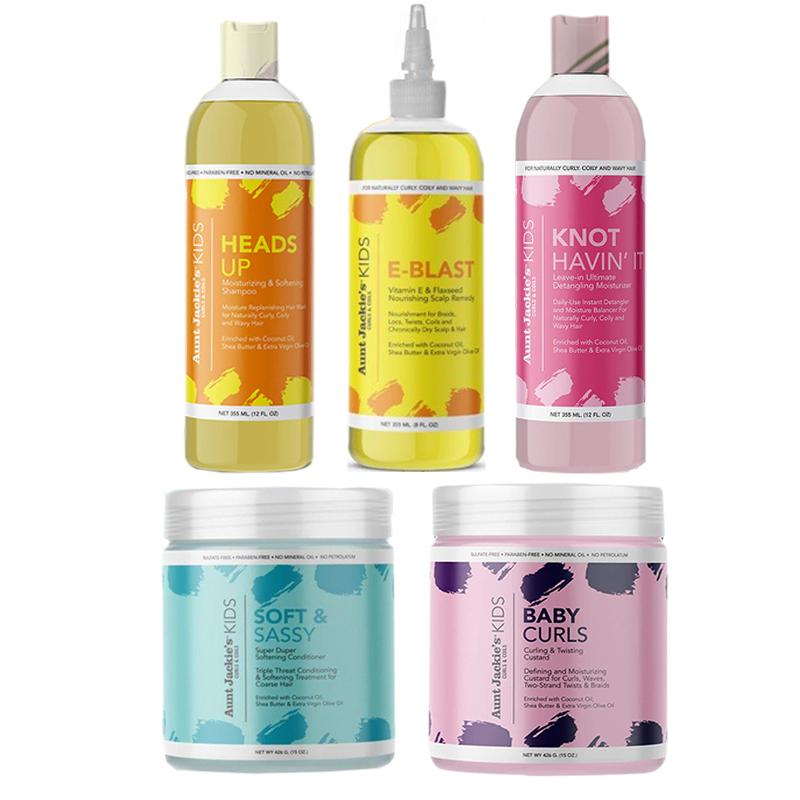 AUNT JACKIE'S GIRLS - CURLS & COILS KIDS HAIR CARE FULL COLLECTION, Aunt Jackie's, Beautizone UK