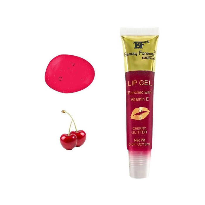 Beauty Forever Clear Moisturizing Lip Gel Tube - High Shine Formula with Vitamin E, Beauty Forever, Beautizone UK