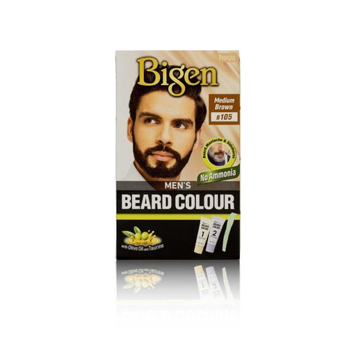 Bigen Men’s Beard Colour B105 Medium Brown, Bigen, Beautizone UK