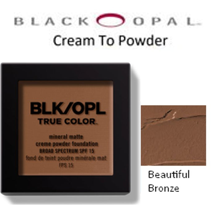 Black Opal Mineral Matte Cream Powder Foundation, Black Opal, Beautizone UK