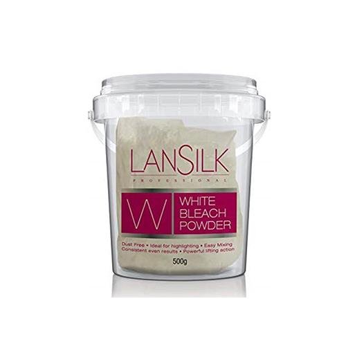 Lansilk Bleach Powder White 500g, Lansilk, Beautizone UK