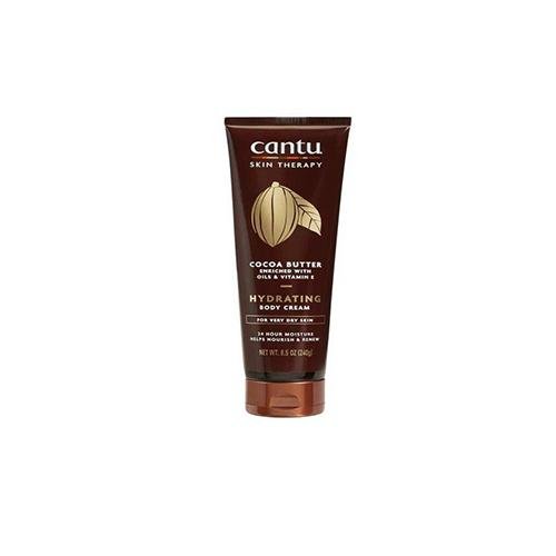 Cantu Skin Therapy Cocoa Butter Hydrating Body Cream Tube 240g, Cantu, Beautizone UK