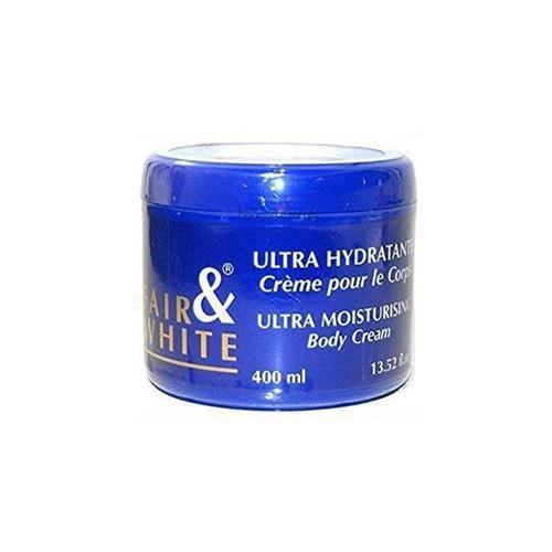 Fair and White Ultra Moisturising Body Cream 400ml Blue, Fair & White Paris, Beautizone UK
