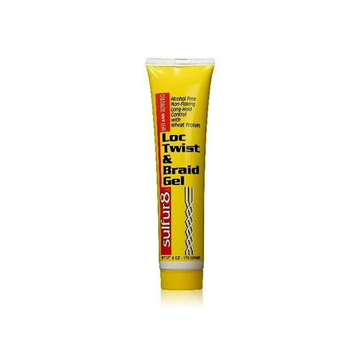 Sulfur 8 Loc Twist & Braid Gel Tube 6oz/ 170g, Sulfur8, Beautizone UK