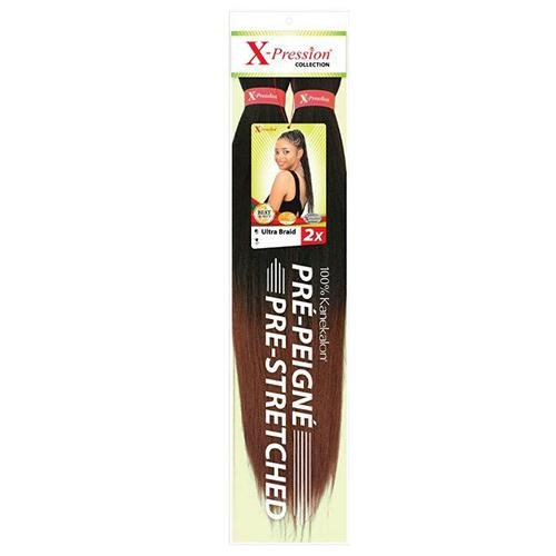 Xpression Pre Stretched Ultra Braid 2x Pack Braid Extensions 46 Length