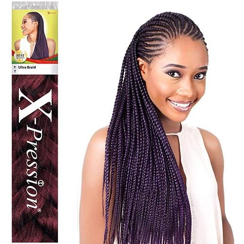 Xpression Ultra Braid Plaiting Braiding Bulk Hair Extensions, Xpression, Beautizone UK