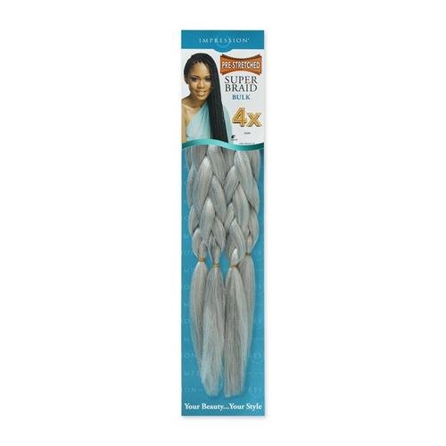 IMPRESSION 4X PRE STRETCHED BRAIDING HAIR EXTENSION 4 X PACK VALUE, Impression, Beautizone UK