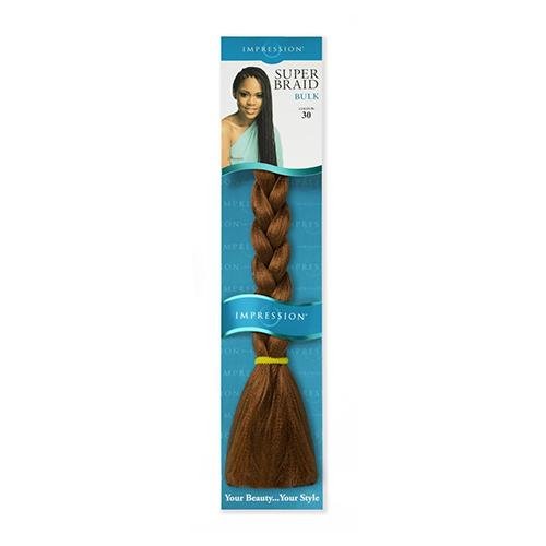 Impression Super Braid Bulk Plaits Braids Hair Extension 86" Long - All Colors, Impression, Beautizone UK
