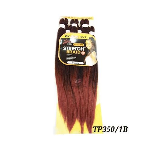 Spetra Spectra Ez Braid Pre-Stretched Braiding Hair 25" - 6 PACK BUNDLE, Spetra, Beautizone UK