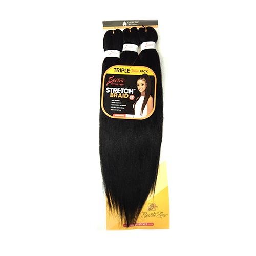 Spetra Spectra Ez Braid Pre-Stretched Braiding Hair 25" - 6 PACK BUNDLE, Spetra, Beautizone UK