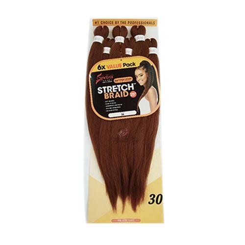 Spetra Spectra Ez Braid Pre-Stretched Braiding Hair 25" - 6 PACK BUNDLE, Spetra, Beautizone UK