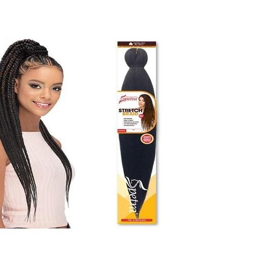 Spetra/Spectra Braid Pre Stretched Braiding Hair 25" - 1 PACK, Spectra, Beautizone UK