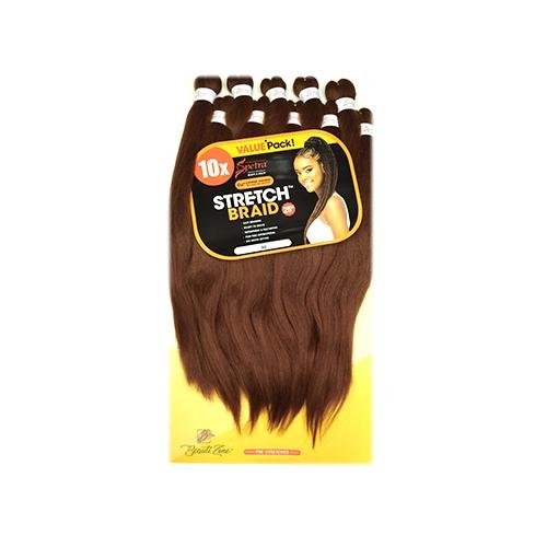 Spetra/Spectra Braid Pre Stretched Braiding Hair 25" - 10 PACK BUNDLE, Spectra, Beautizone UK