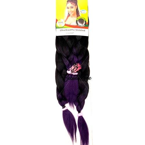 Xpression Lagos Braid Pre Stretched Hair Extensions - 2x42" - 2x46" Lengths, Sensationnel, Beautizone UK