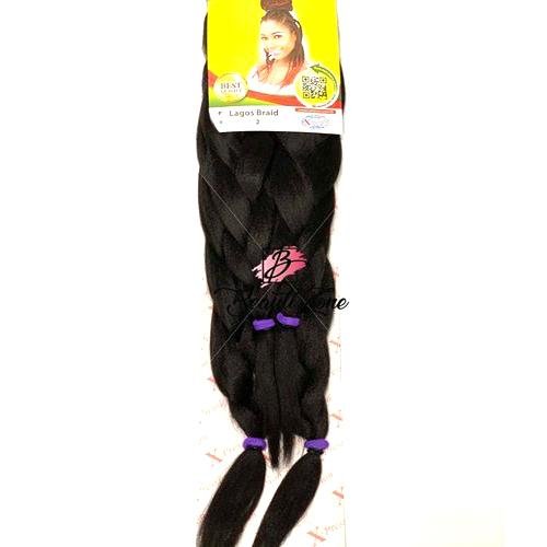 Xpression Lagos Braid Pre Stretched Hair Extensions - 2x42" - 2x46" Lengths, Sensationnel, Beautizone UK
