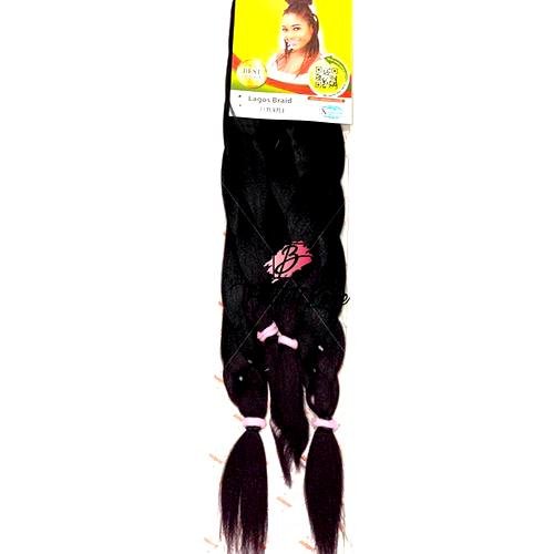 Xpression Lagos Braid Pre Stretched Hair Extensions - 2x42" - 2x46" Lengths, Sensationnel, Beautizone UK
