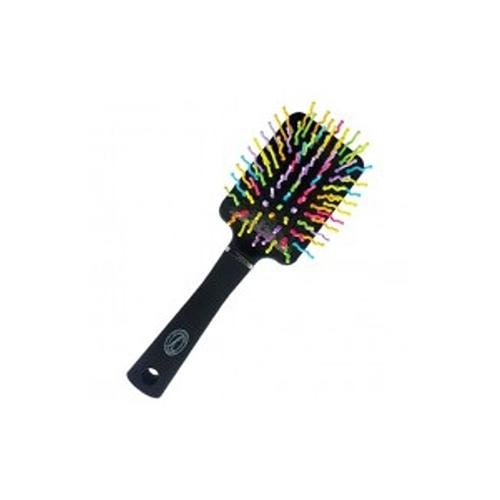 Fine Lines Rainbow Mini Paddle Brush # 817-10, Fine Lines, Beautizone UK
