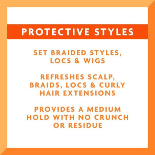 Cantu Protective Styles by Angela Set & Refresh Foam with Apple Cider Vinegar & Aloe 237ml, Cantu, Beautizone UK