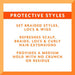 Cantu Protective Styles by Angela Set & Refresh Foam with Apple Cider Vinegar & Aloe 237ml, Cantu, Beautizone UK