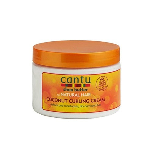 Cantu Shea Butter Natural Hair Coconut Curling Cream 340g, Cantu, Beautizone UK