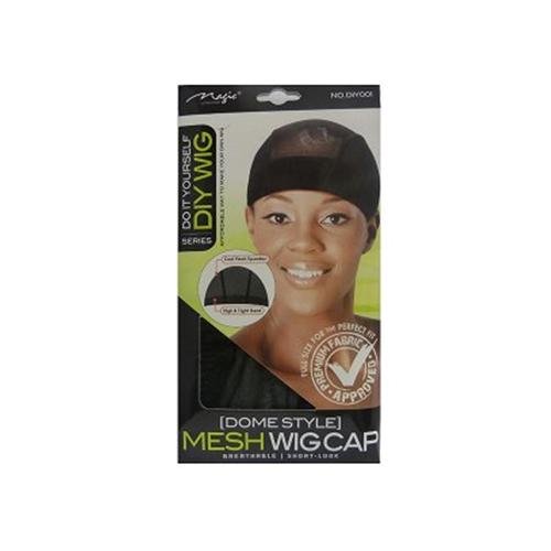 2 Packs. Do It Yourself Mesh Dome Wig Cap Cool Mesh Spandex Band Diy001 - View #7