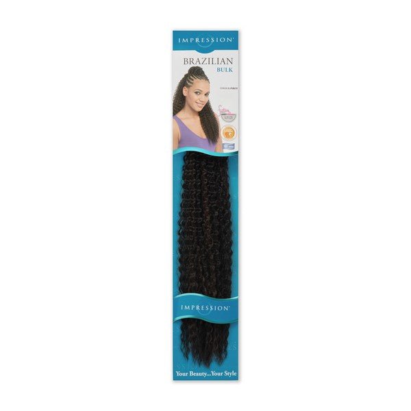 Cherish Brazilian Hair Bulk 20'' Crochet Hair Braids Bulk All Colors, Cherish, Beautizone UK