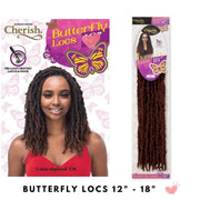 Cherish Bulk I Butterfly Locs l Pre Looped l Crochet Hair l Faux Locs 12" - 18" Lengths, Cherish, Beautizone UK