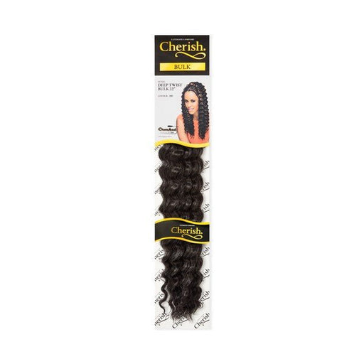 Cherish Deep Twist Bulk 22'' Synthetic Hair Braids All Colors, Cherish, Beautizone UK