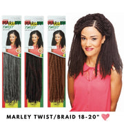 Cherish Marley Twist Braid Anti - Itch Fibre, Cherish, Beautizone UK