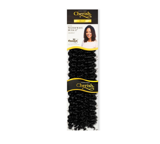 Cherish Water Wave Bulk 12” Crochet Hair Extension, Cherish, Beautizone UK