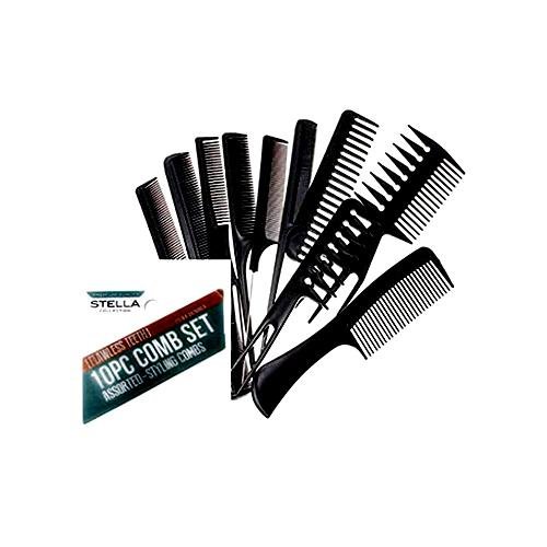 Stella 10 Pieces Comb Set # 24260, Magic Accessories, Beautizone UK