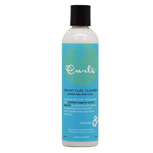 Creamy Curl Cleanser Sulfate Free Shampoo 8oz, Curls Blueberry Bliss, Beautizone UK