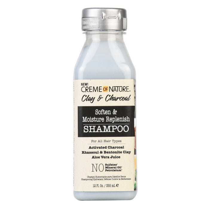 Creme of Nature Clay Charcoal Shampoo 355ml, Creme of Nature, Beautizone UK