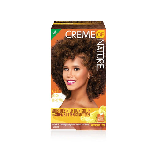 Creme of Nature Hair Dye C21 Rich Brown, Creme of Nature, Beautizone UK