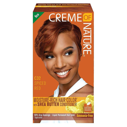 Creme of Nature Hair Dye l Color C32 Spiced Red, Creme of Nature, Beautizone UK