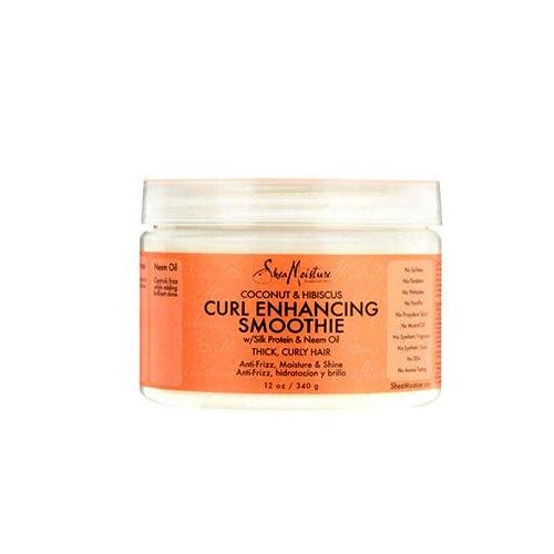 Shea Moisture Coconut & Hibiscus Curl Enhancing Smoothie 340g, SheaMoisture, Beautizone UK