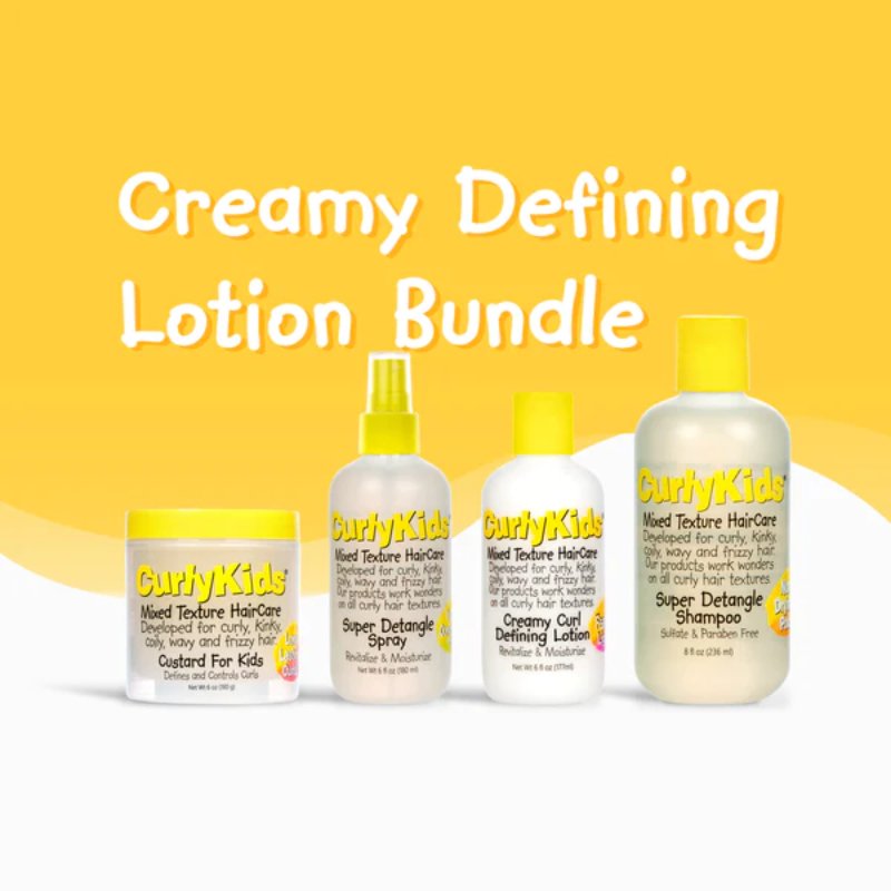 Curly Kids Creamy Defining Lotion Bundle, Curly Kids, Beautizone UK