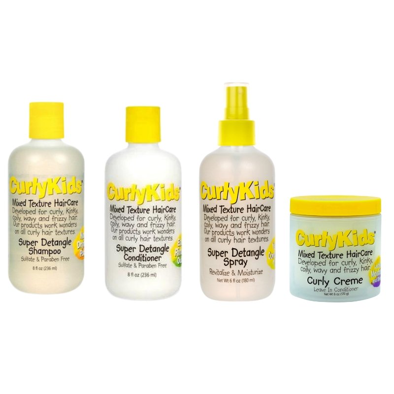 Curly Kids Essential - 4 Pack Bundle, curly kids, Beautizone UK