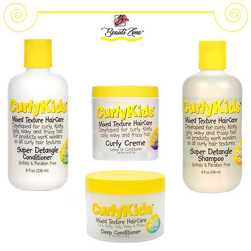 Curly Kids Super 4 Bundle Set | Beautizone UK