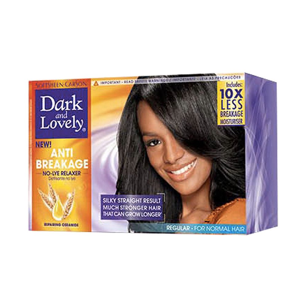 Dark and Lovely Hair Relaxer Anti Breakage Kit - Reguler/Normal Hair ...