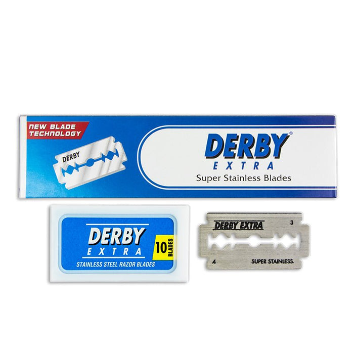 Derby Extra Super Stainless 10 Blades, Blades, Beautizone UK