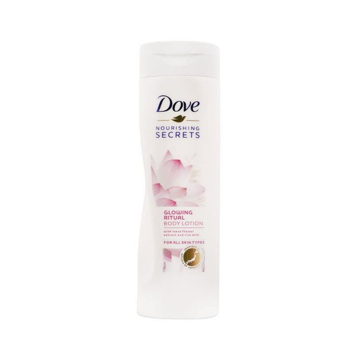 Dove Nourishing Secrets Glowing Ritual Body Lotion, All Skin Types 400Ml, Dove, Beautizone UK