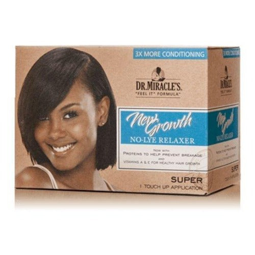 Dr Miracle's New Growth No Lye Hair Relaxer 1 Application Super, Dr Miracles, Beautizone UK