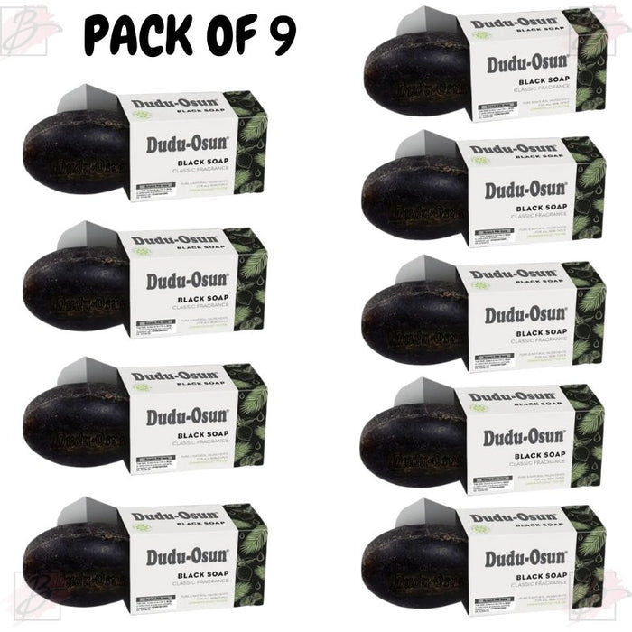 Dudu Osun African Black Soap - Pack of 9 | Beautizone UK