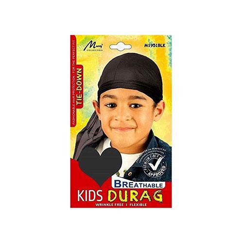 Murry Collection Tie-Down Kids Durag M1951BLK, Murry Collection, Beautizone UK