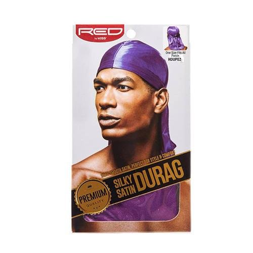 Red By Kiss Silky Satin Durag Extra Long Tail (All Colours), Red By Kiss, Beautizone UK