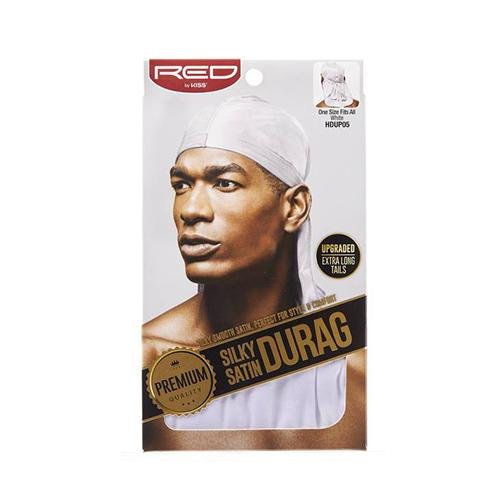 Red By Kiss Silky Satin Durag Extra Long Tail (All Colours), Red By Kiss, Beautizone UK