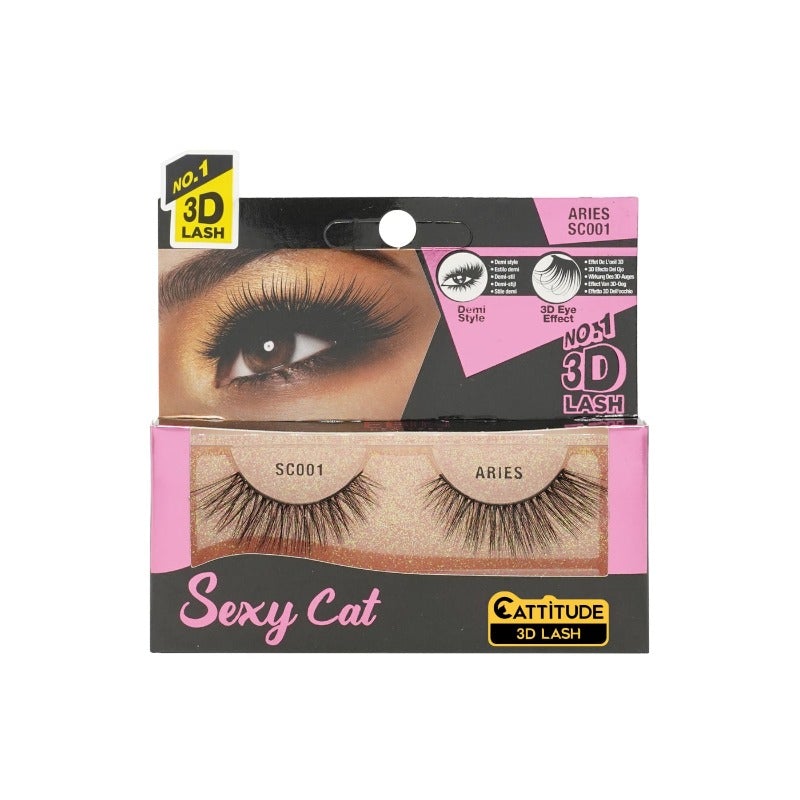 Ebin New York Sexy Cat 3d Eye Lashes, Sexy Cat, Beautizone UK
