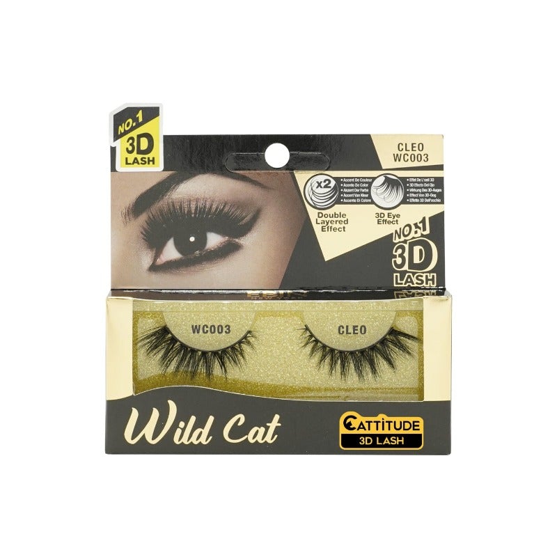 EBIN NEW YORK WILD CAT 3D EYE LASHES, Wild Cat, Beautizone UK